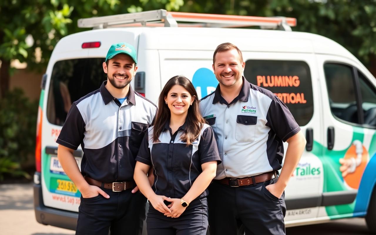 Asthazivix Co. plumbing team